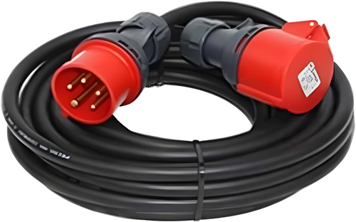 10 meter verlengkabel (5x2,5 mm2) voor 400V machines | ACG Holten