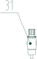 Compressor ACG-50-10-BASIC -31 / Drukinstelling