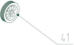 Compressor ACG-50-10-BASIC -41 / Wiel