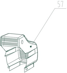 Compressor ACG-50-10-BASIC -57 / Propeller deksel