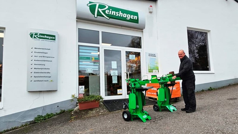 ACG Holzspalter Händler Reinshagen Gartentechnik Wuppertal