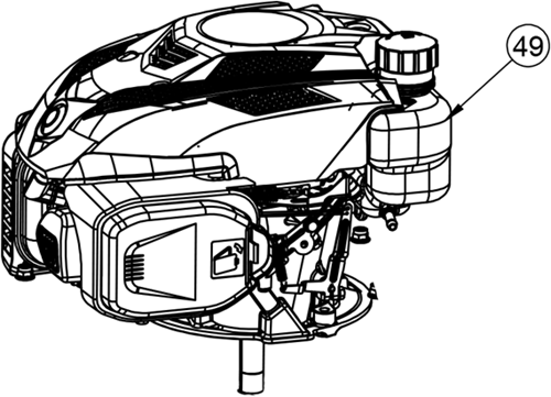 ACG-Onkruidborstelmachine 750-COMFORT-CELAN / 049 Motor