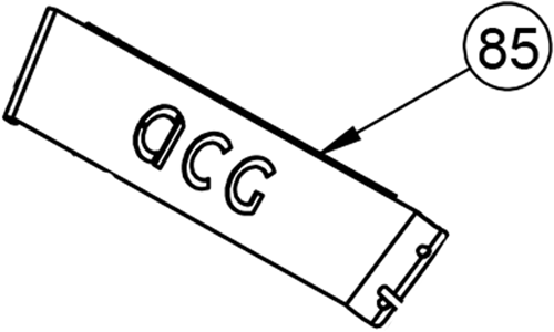 ACG-Onkruidborstelmachine 750-COMFORT-CELAN / 085 ACG plaat