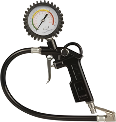 NTG Perslucht Gereedschap Set 5-Delig - Compressor Accessoires Met Spiraalslang, Bandenspanningspistool En Verfspuitpistool