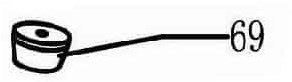 Compressor ACG-50-10-SUPER-69 / Rubber voet