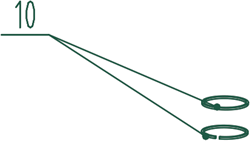 Kompressor ACG-24-10-BASIC -10 / Kolbenring