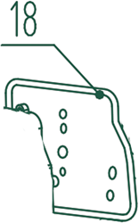 Compressor ACG-24-10-BASIC -18 / Rubber pakking