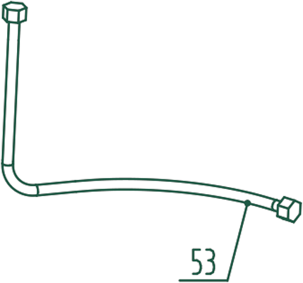 Compressor ACG-50-10-BASIC -53 / Uitlaat pijp