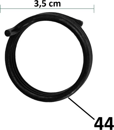 Kloofmachine ACG 7L230-44 / Veer links