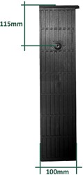 Kloofmachine ACG 8T230C-011 / Glijplaat achter