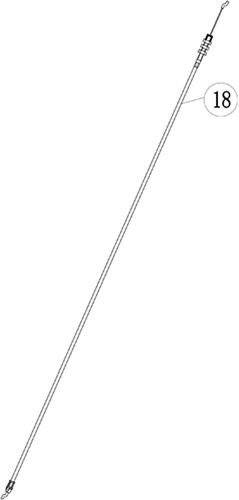 ACG-grasmaaieronderdelen-46-018-kabel-voorwielaandrijving-FL345-1050