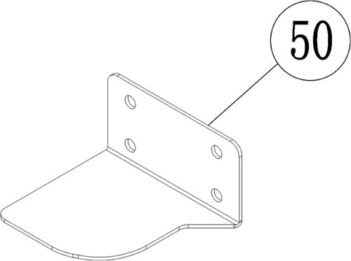 ACG-grasmaaieronderdelen-46-050-Mulchingplug-afstandhouder