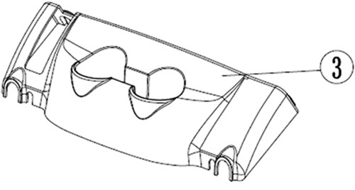 ACG Rasenmäherteile-51-003-Tassenhalterung