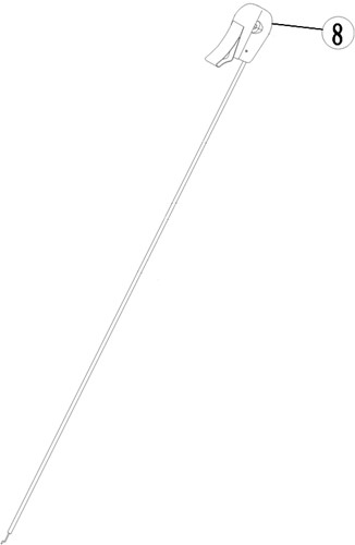ACG Rasenmäherteile-51-008-Kabel-1300
