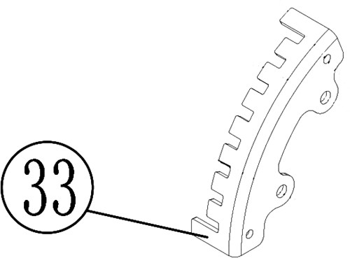 ACG-grasmaaieronderdelen-51-033-Hoogte-instellinghouder