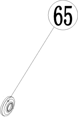 ACG Rasenmäherteile-51-065-Radkappe