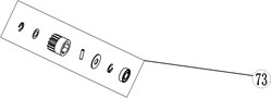 ACG Rasenmäherteile-51-073-1-Radsatz-Rad-rechts-hinten