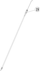 ACG Rasenmäherteile-53-019-Kabel-für-Radantrieb-FL250-1200