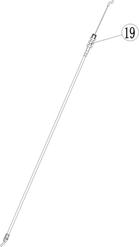 ACG Rasenmäherteile-53-019-Kabel-für-Radantrieb-FL250-1200