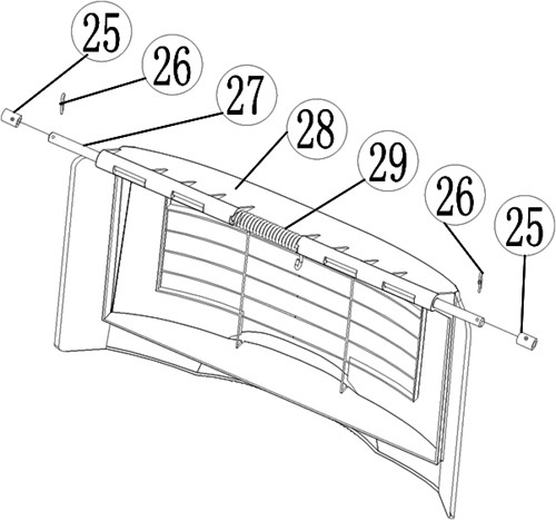 ACG-grasmaaieronderdelen-53-025-029-Achterflap-samenstelling