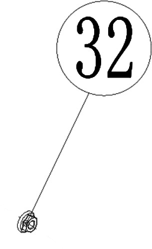 ACG Rasenmäherteile-53-032-Selbstsicherungsmutter-M5