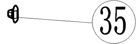 ACG Rasenmäherteile-53-035-Kappe-Feder-Radantrieb