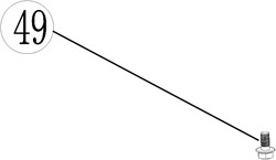 ACG Rasenmäherteile-53-049-Schraube-M8x18