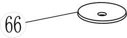 ACG Rasenmäherteile-53-066-Tellerfeder-groß