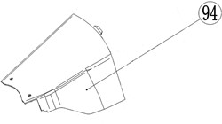 ACG Rasenmäherteile-53-094-V-belt-abdeckung-Stahl