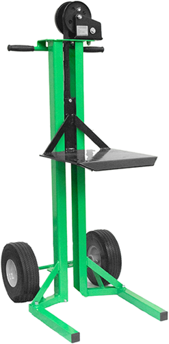 Houtlift / steekwagentje voor blokken hout