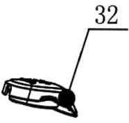 Hochdruckreiniger ACG-2100-165-COMFORT-32 / Seifenflaschenabdeckung