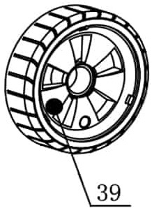 Hogedrukreiniger ACG-2100-165-COMFORT-39 / Wiel