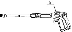 Hochdruckreiniger ACG-2100-165-COMFORT-05 / Spritzpistole