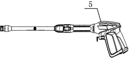Hogedrukreiniger ACG-2100-165-COMFORT-05 / Spuit pistool