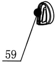 Hogedrukreiniger ACG-2100-165-COMFORT-59 / Schakelaar doos