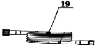Hogedrukreiniger ACG-3200-225-COMFORTPRO-19 / 10M slang