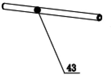 Hogedrukreiniger ACG-3200-225-COMFORTPRO-43 / Wiel as