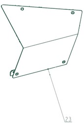 ACG-Hochdruckreiniger-Blaster/Pro / 023-Rechte-Plattenabdeckung
