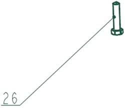 ACG-Hogedrukreiniger-onderdelen-BLPRO-026-Bout-M8x35