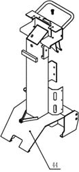Kloofmachine ACG 10T230SC-044 / Body