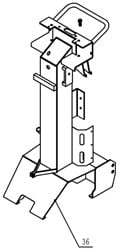Kloofmachine ACG 8T230C-036 / Body