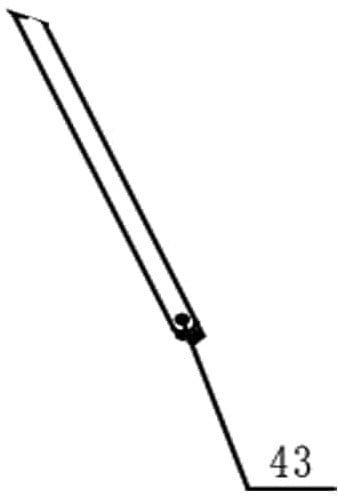 Kloofmachine ACG 8T230C-043 / Opdrukpin