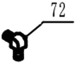 Kloofmachine ACG 8T230C-072 / L-koppeling pomp Zuigzijde