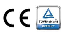 Voorpag - Merk - CE TUVRheinland