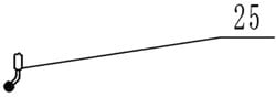 Kloofmachine ACG 8S230ECO-025 /  Olieslang cilinder links