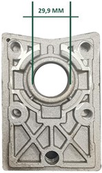 Kloofmachine ACG 7L230-14 / Cilinderdeksel voorzijde