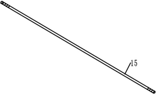 Kloofmachine ACG 7L230-15 / Draadstang (kort)