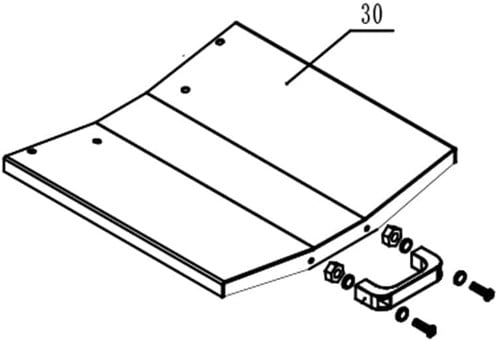 Kloofmachine ACG 7L230-30 / Opvangtafel