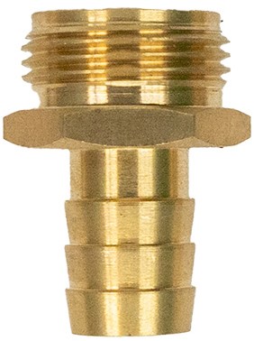 Hochdruckreiniger Messing-Tüllen-Kupplung| G3/4“ x 16 mm | Wasserzulaufschlauch
