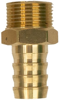 Hogedrukreiniger messing tule koppeling|  G3/4" x 19 mm | wateraanvoerslang